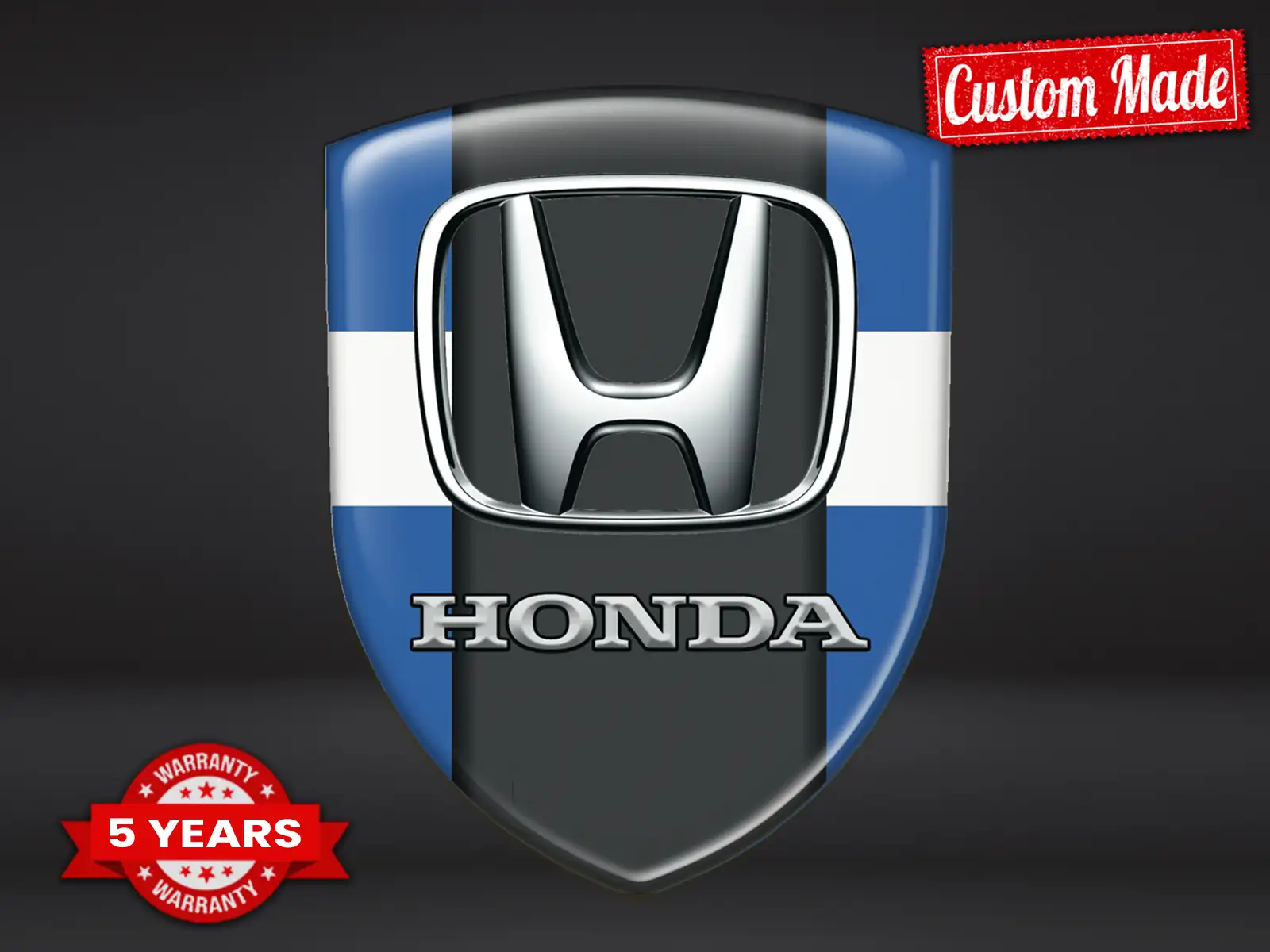 Honda Badge Auto Personalizzati Stile Max Moderni Pro